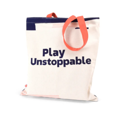 Tote bag PLAY UNSTOPPABLE Toys Puissance 3