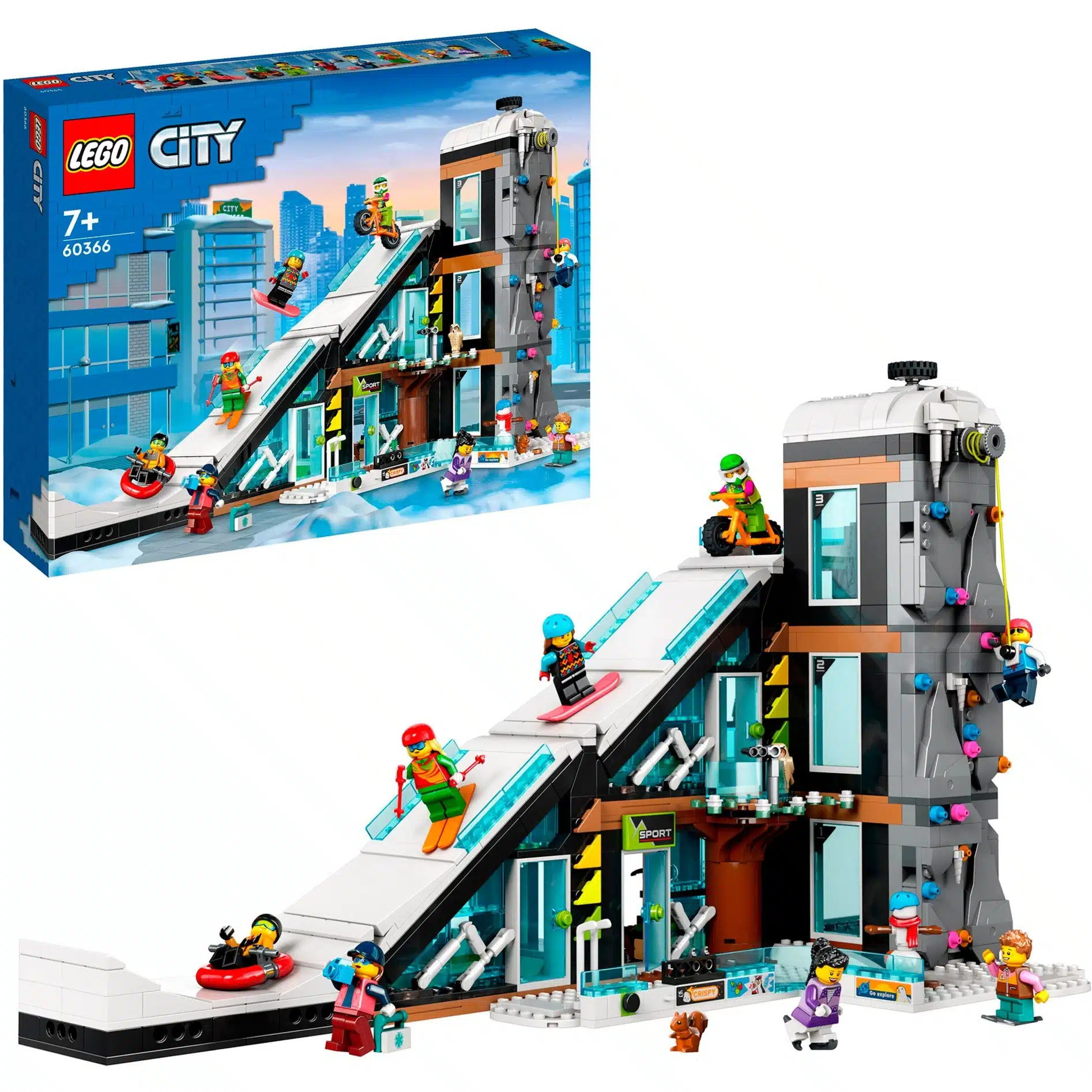 Le complexe de ski et d’escalade (60366) Toys Puissance 3
