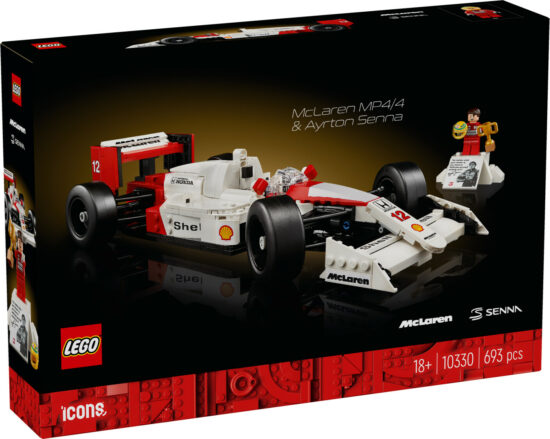 McLaren MP4/4 & Ayrton Senna (10330) Toys Puissance 3