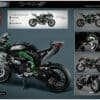 La moto Kawasaki Ninja H2R (42170) Toys Puissance 3