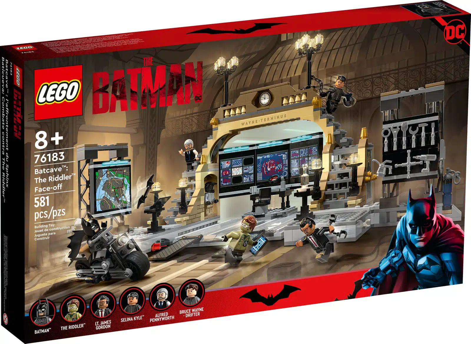 La Batcave™ : l’affrontement du Sphinx (76183) Toys Puissance 3
