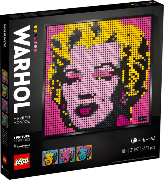 Andy Warhol's Marilyn Monroe (31197) Toys Puissance 3