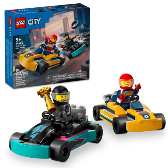 Les karts et les pilotes de course (60400) Toys Puissance 3