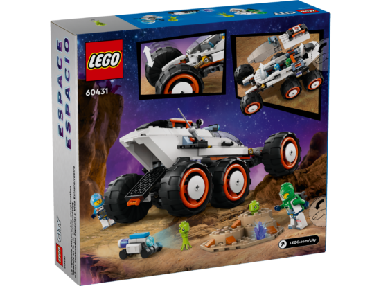 Le rover d’exploration spatiale et la vie extraterrestre (60431) Toys Puissance 3