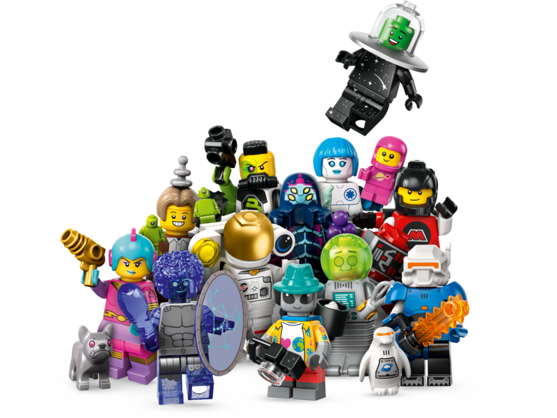 Collection complète Minifigures Série 26 - L’espace (71046) Toys Puissance 3