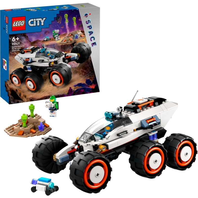 Le rover d’exploration spatiale et la vie extraterrestre (60431) Toys Puissance 3