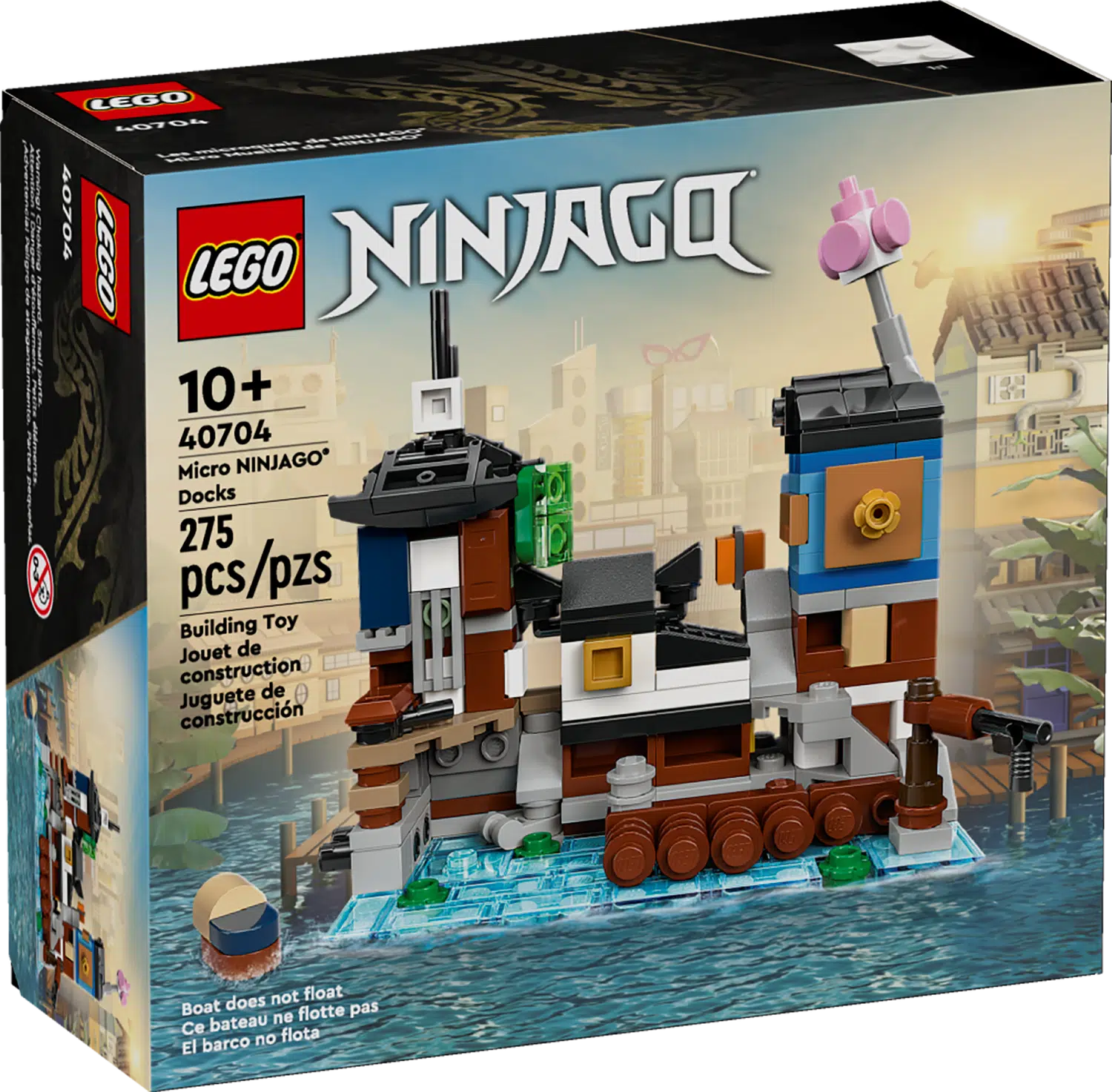 Les quais de NINJAGO® miniatures (40704) Toys Puissance 3