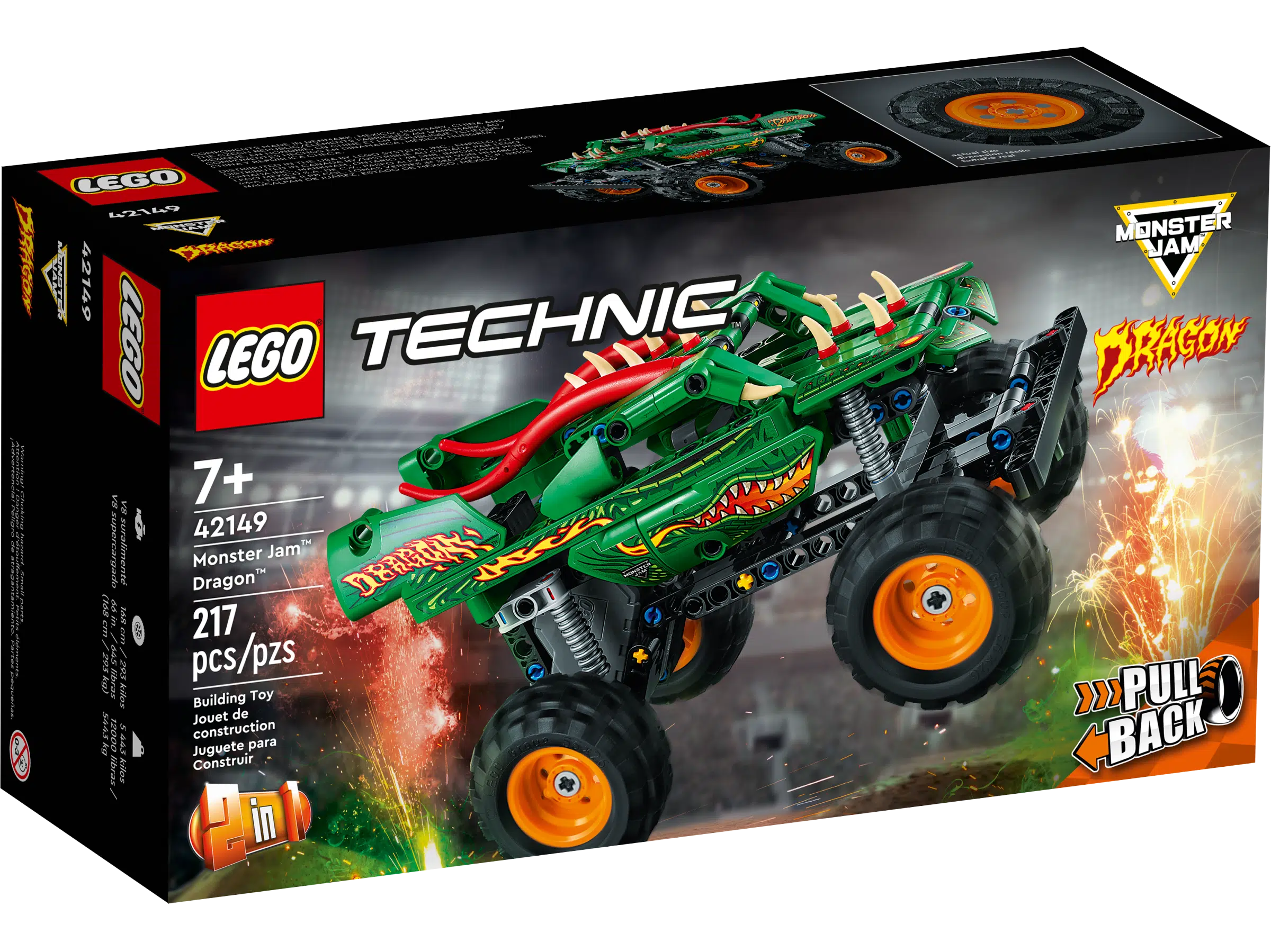 Monster Jam™ Dragon™ (42149) Toys Puissance 3