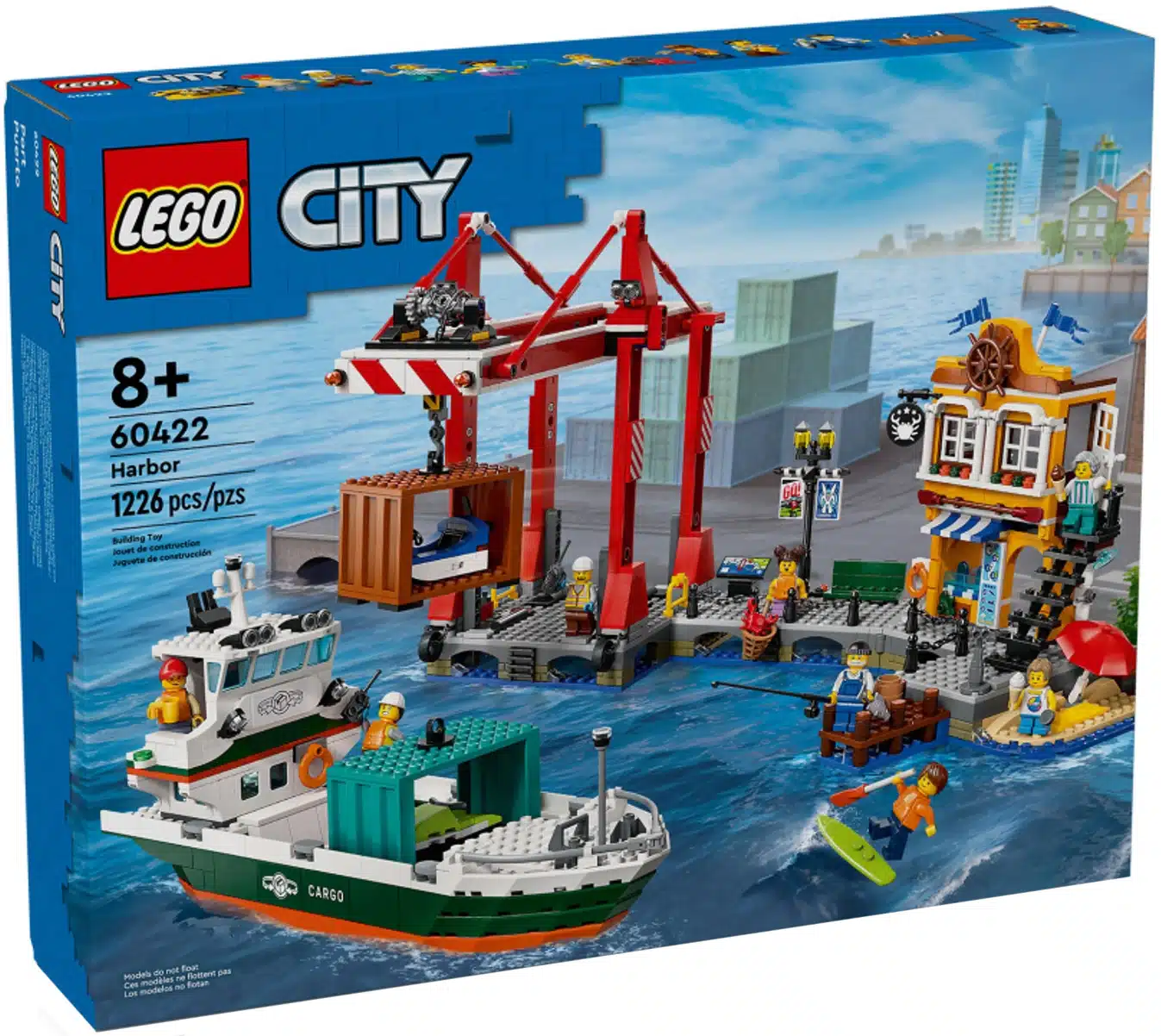 Le port et le navire marchand (60422) Toys Puissance 3