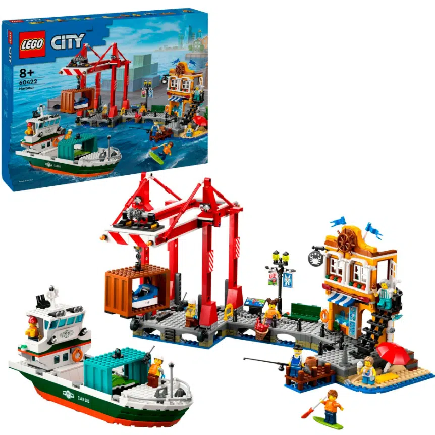 Le port et le navire marchand (60422) Toys Puissance 3