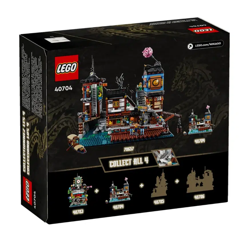 Les quais de NINJAGO® miniatures (40704) Toys Puissance 3