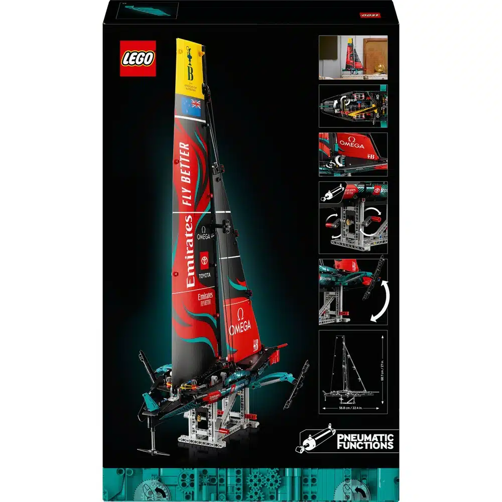 Yacht Emirates Team New Zealand AC75 (42174) Toys Puissance 3