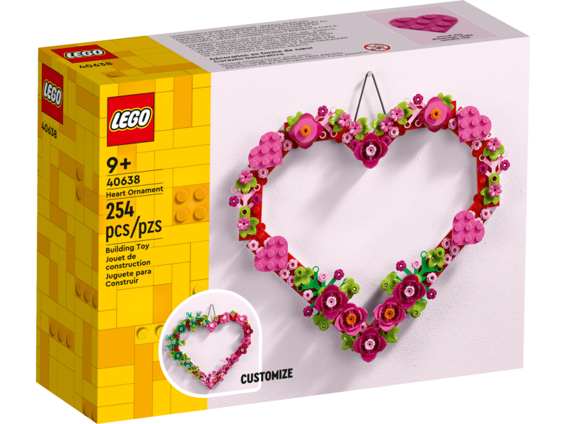 Décoration en forme de cœur (40638) Toys Puissance 3