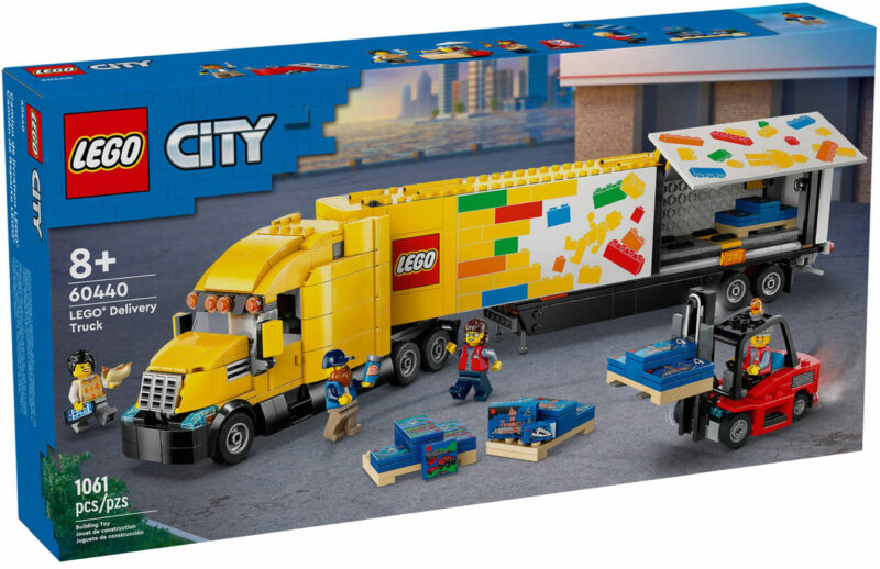 Le camion de livraison jaune (60440) Toys Puissance 3