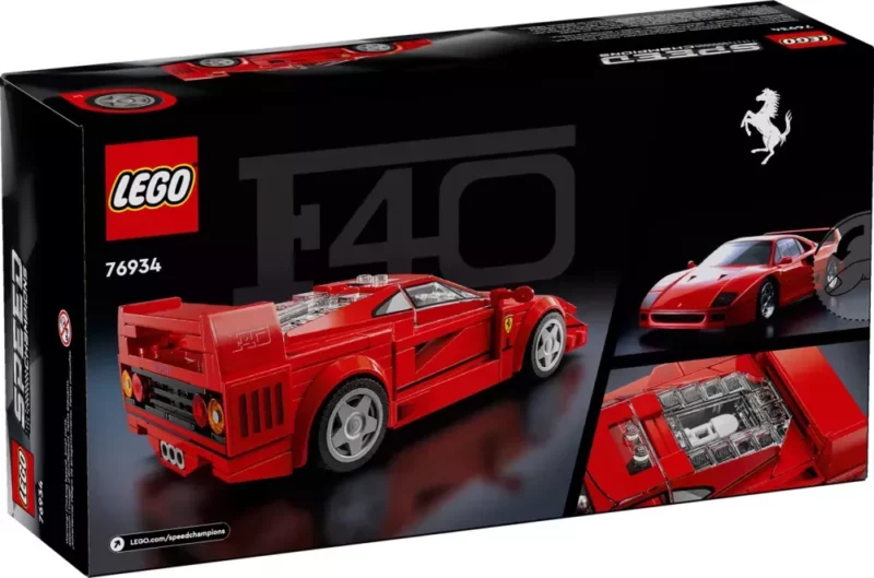 Supercar Ferrari F40 (76934) Toys Puissance 3