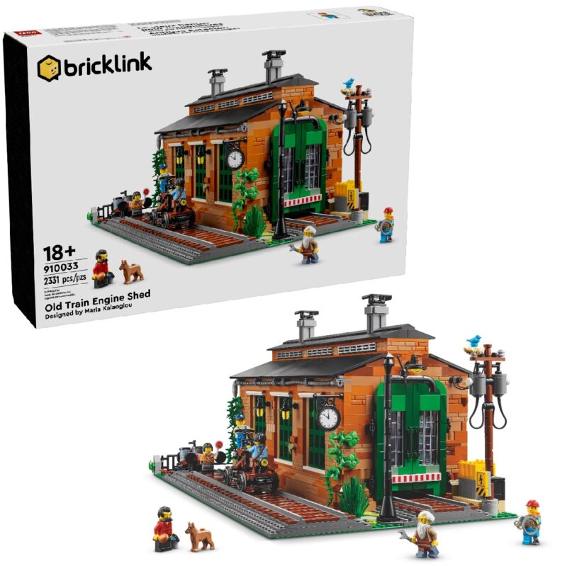 Old Train Engine Shed (910033) Toys Puissance 3