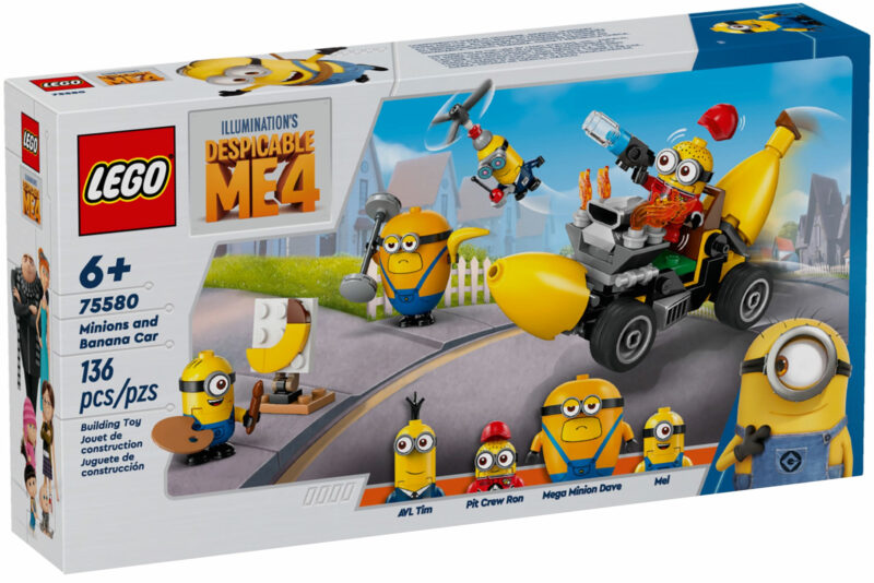 Les Minions et la voiture-banane (75580) Toys Puissance 3