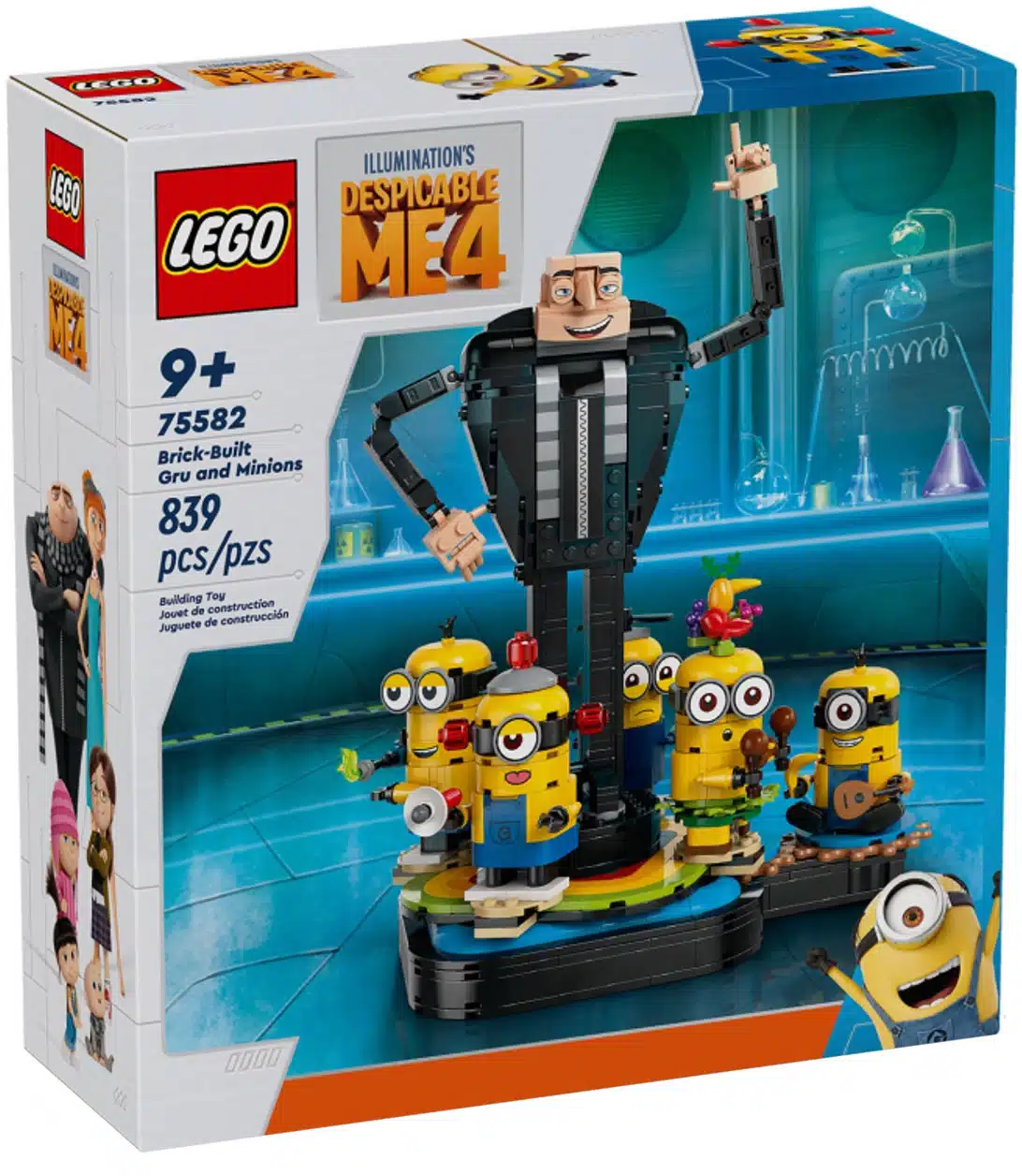 Gru et les Minions en briques (75582) Toys Puissance 3
