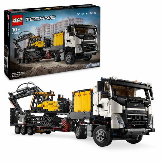 Camion Volvo FMX et pelleteuse électrique EC230 (42175) Toys Puissance 3