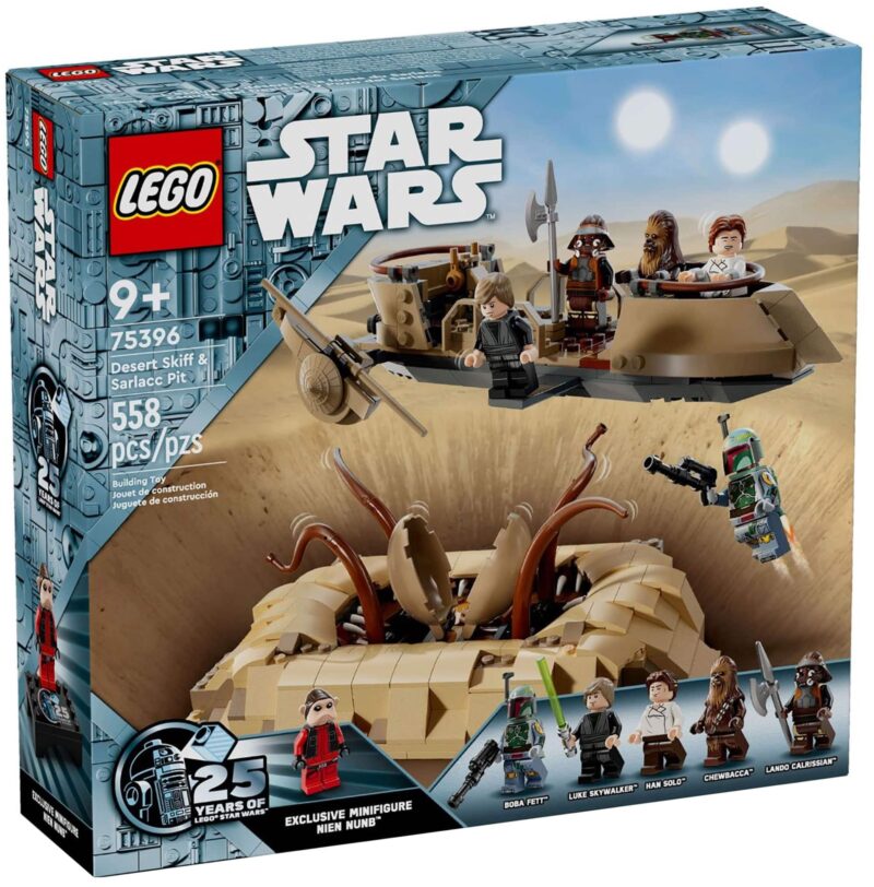 L’esquif du désert et la fosse du Sarlacc (75396) Toys Puissance 3