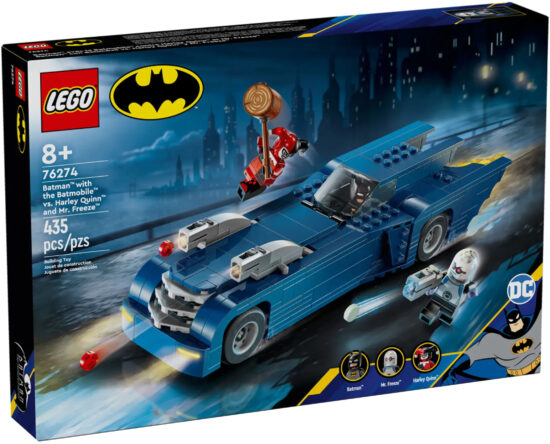 Batman™ avec la Batmobile™ contre Harley Quinn™ et Mr. Freeze™ (76274) Toys Puissance 3