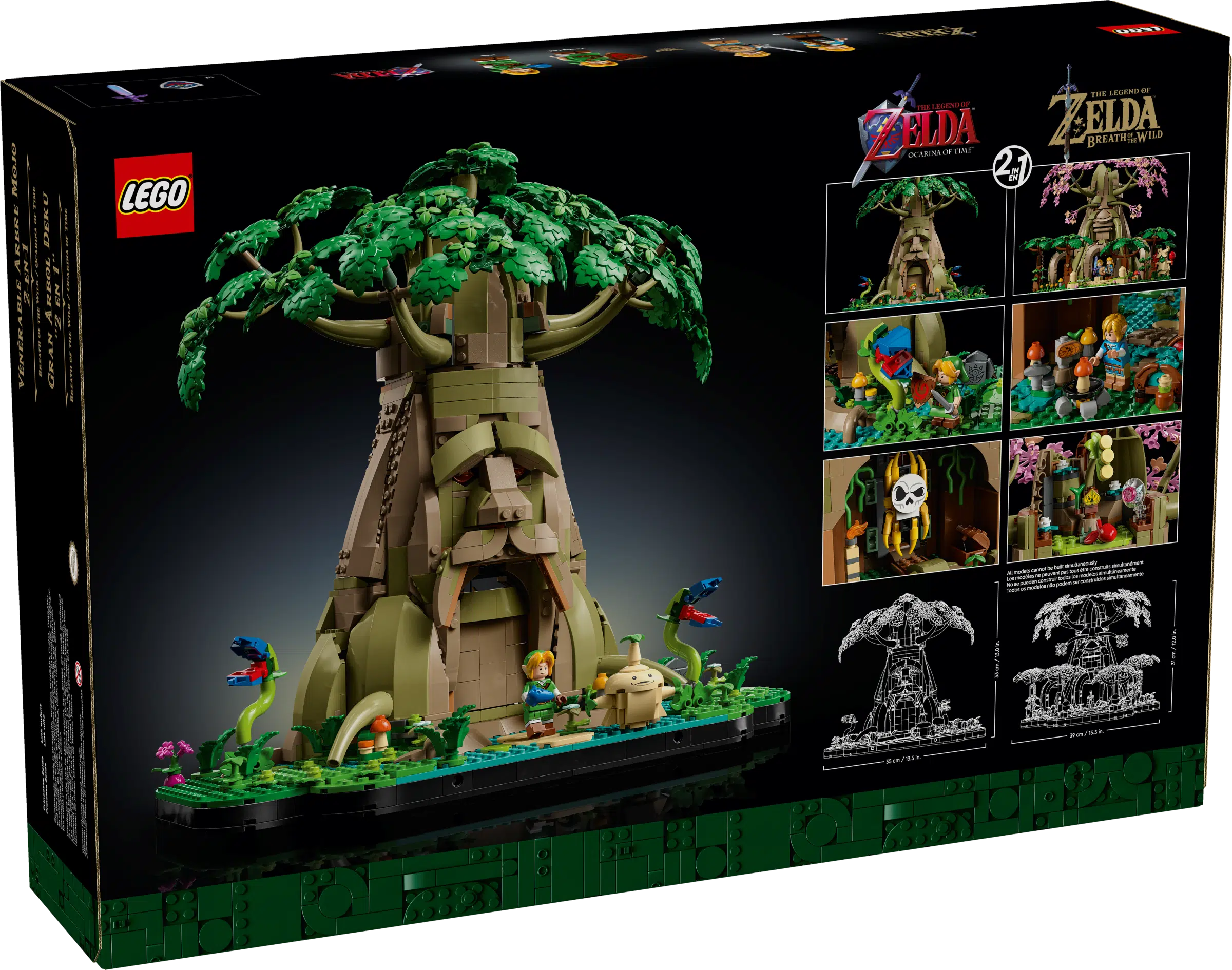 The Legend of Zelda™ Vénérable Arbre Mojo 2-en-1 (77092) Toys Puissance 3