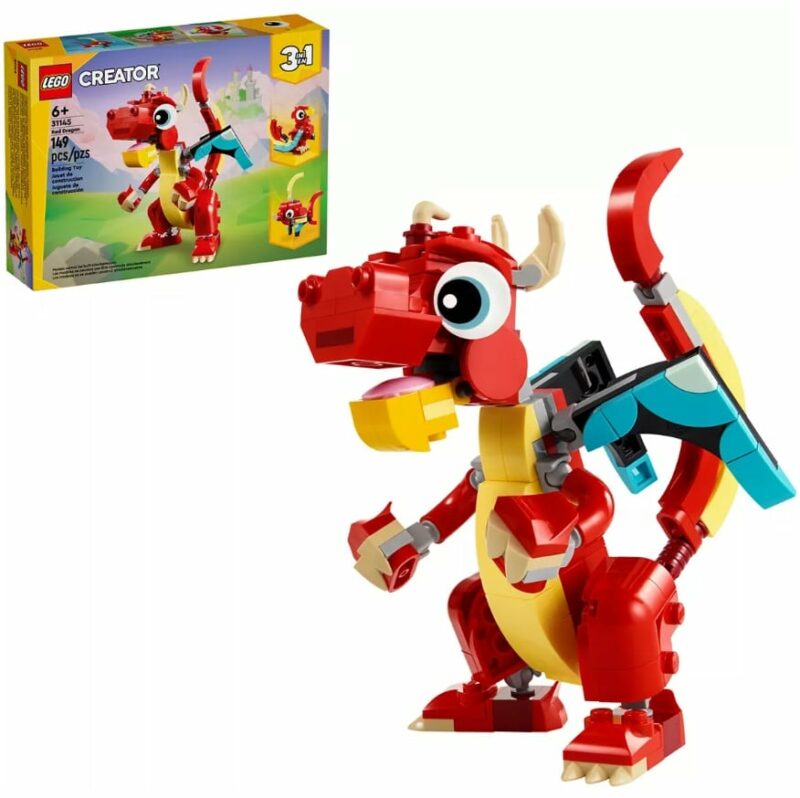 Le dragon rouge (31145) Toys Puissance 3