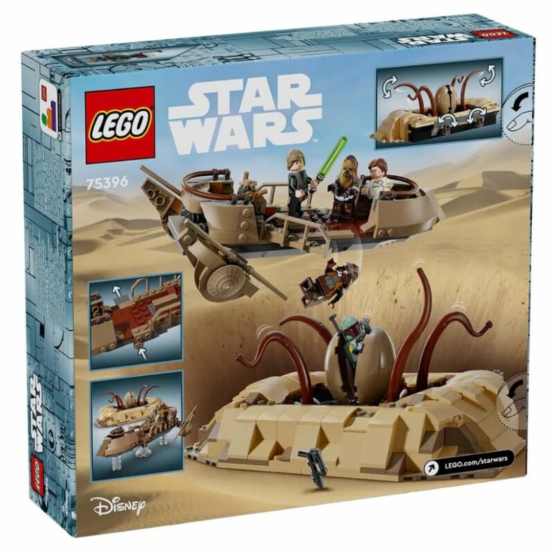 L’esquif du désert et la fosse du Sarlacc (75396) Toys Puissance 3