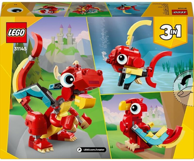 Le dragon rouge (31145) Toys Puissance 3