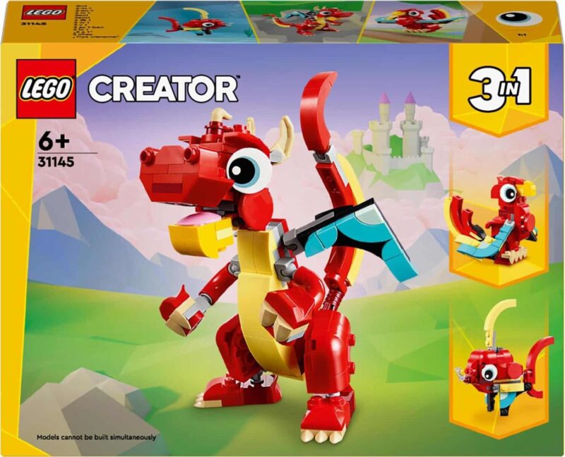 Le dragon rouge (31145) Toys Puissance 3