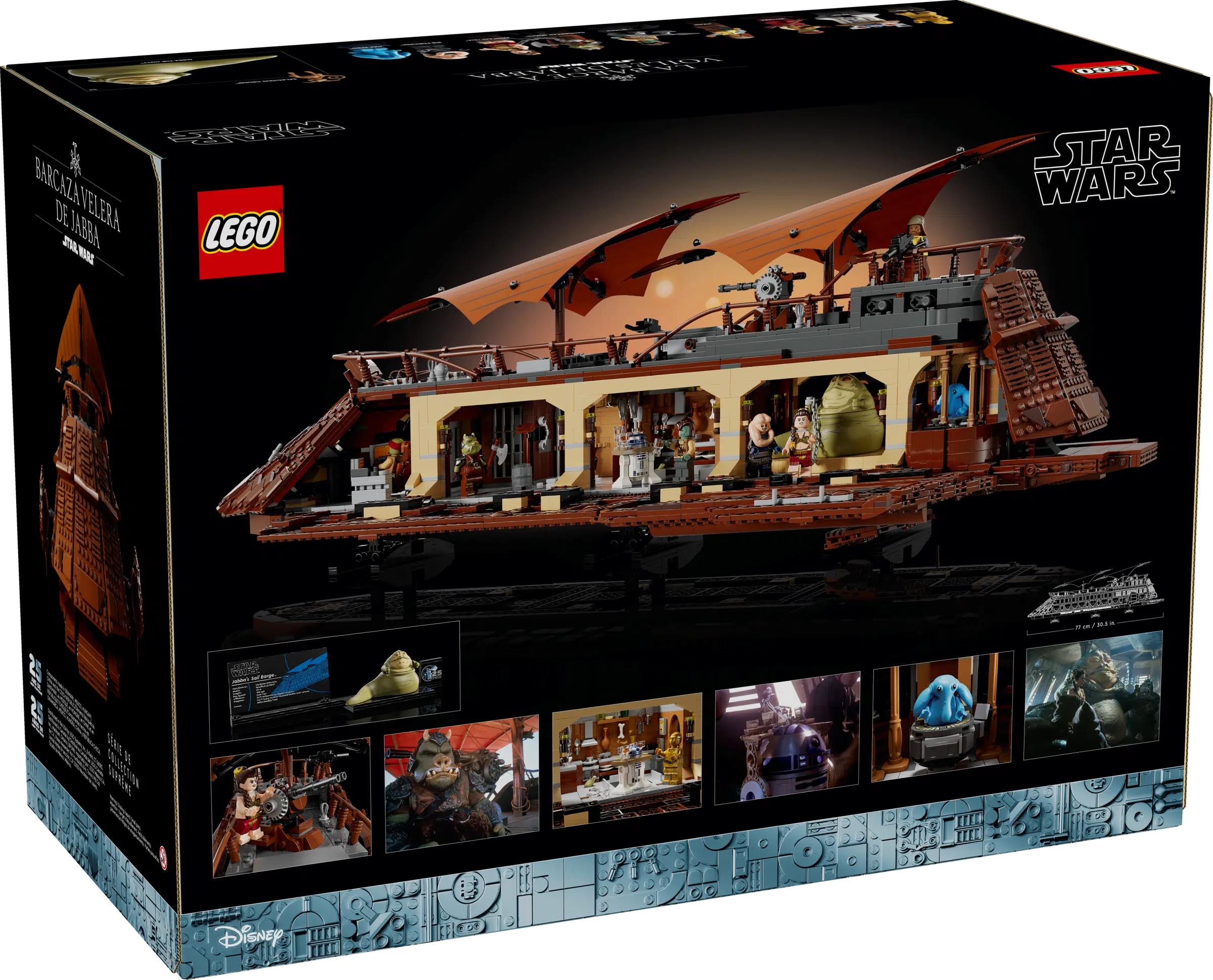 La barge à voiles de Jabba (75397) Toys Puissance 3