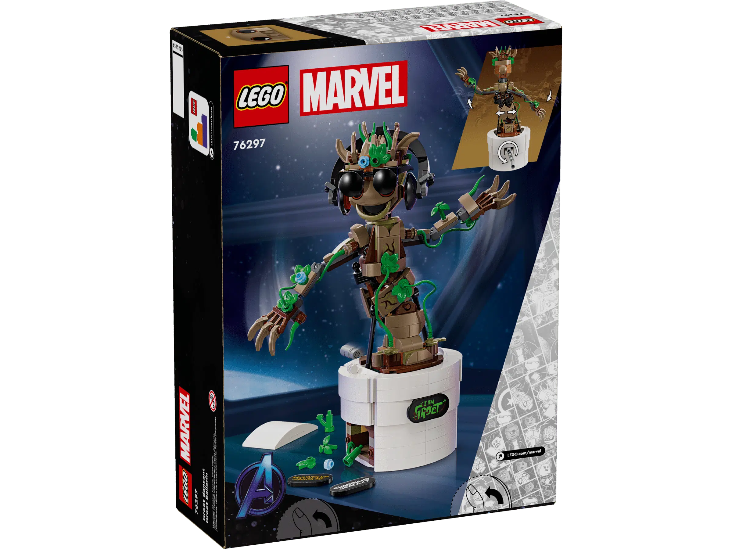 La danse de Bébé Groot (76297) Toys Puissance 3