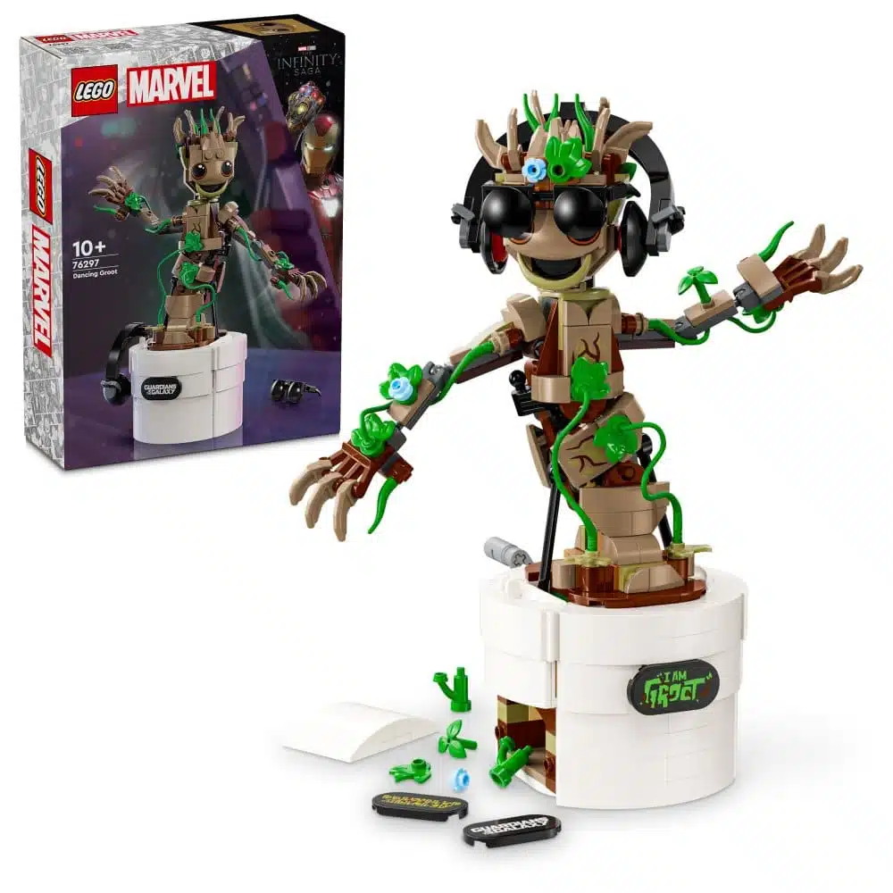 La danse de Bébé Groot (76297) Toys Puissance 3