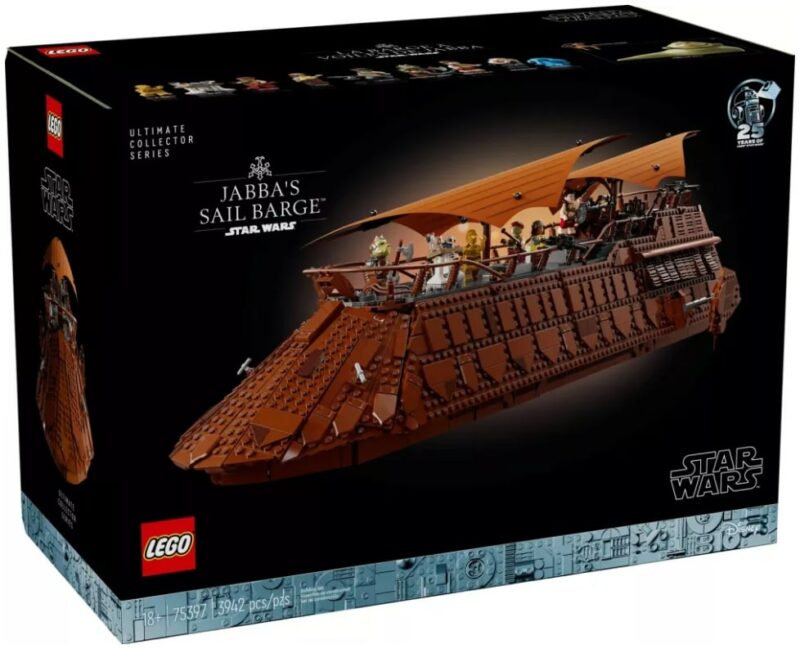 La barge à voiles de Jabba (75397) Toys Puissance 3