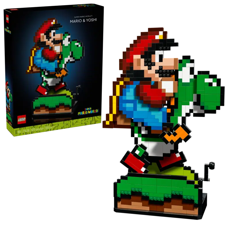 Super Mario World™ Mario et Yoshi (71438)