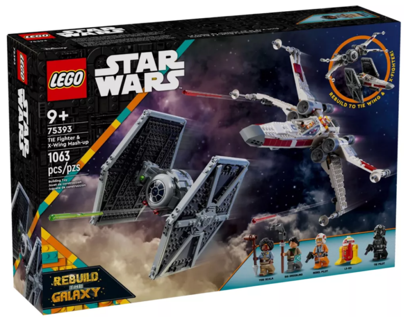 TIE Fighter et X-Wing à combiner (75393) Toys Puissance 3