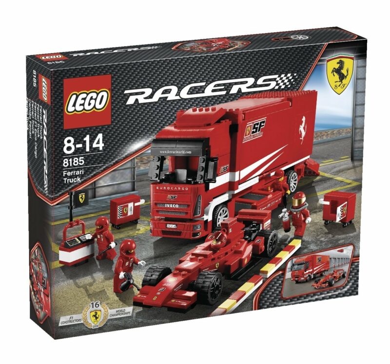 Racers, Ferrari Truck (8185) Toys Puissance 3