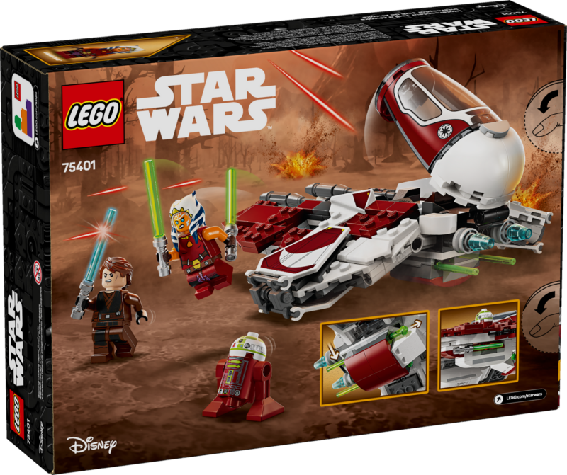 Le Jedi Interceptor™ d’Ahsoka (75401) Toys Puissance 3