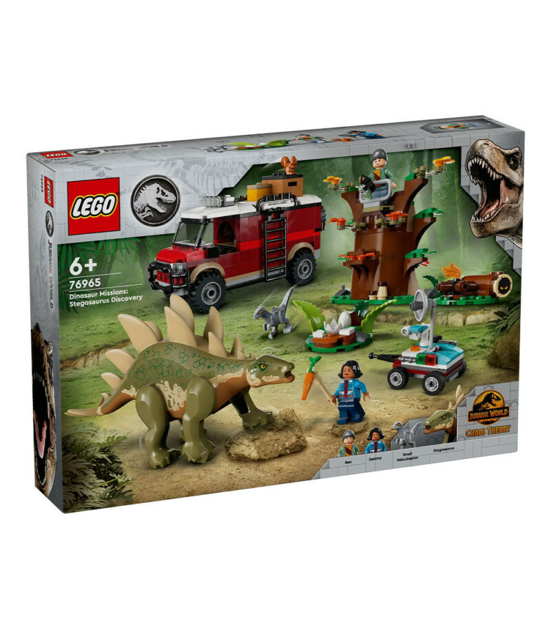 Missions dinosaures : la découverte du stégosaure (76965) Toys Puissance 3