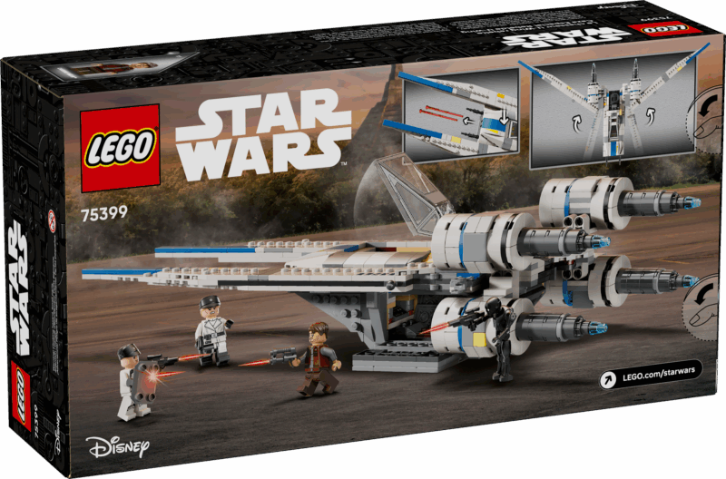 Le chasseur stellaire U-Wing de l’Alliance Rebelle (75399) Toys Puissance 3
