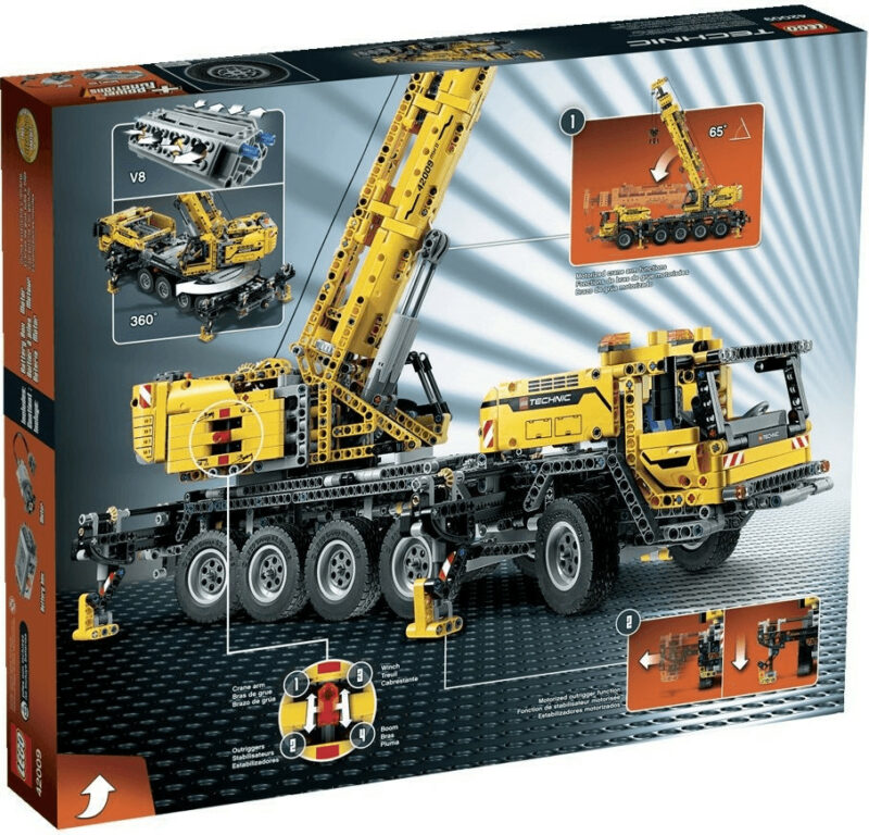 Grue mobile MK II (42009) Toys Puissance 3
