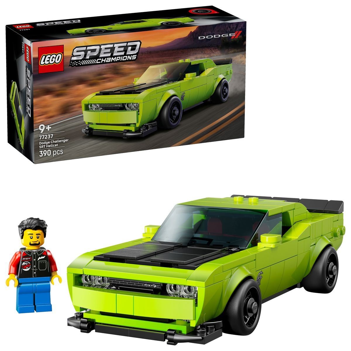 Voiture de sport Dodge Challenger SRT Hellcat (77237) Toys Puissance 3