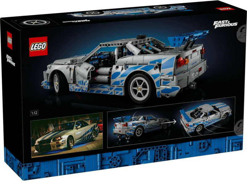 Voiture Nissan Skyline GT-R (R34) 2 Fast 2 Furious (42210) Toys Puissance 3