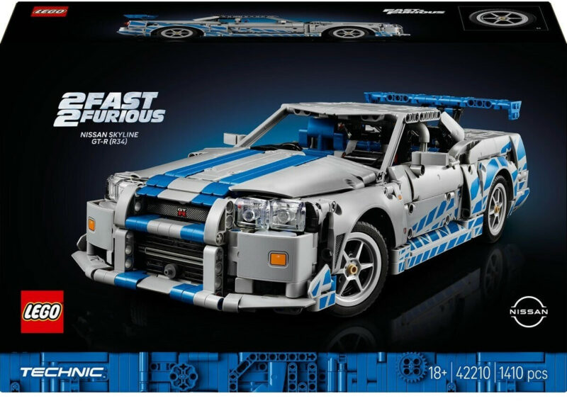 Voiture Nissan Skyline GT-R (R34) 2 Fast 2 Furious (42210) Toys Puissance 3