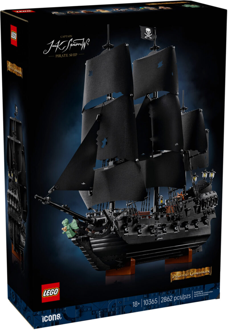 Pirates des Caraïbes Le bateau pirate du capitaine Jack Sparrow (10365) Toys Puissance 3