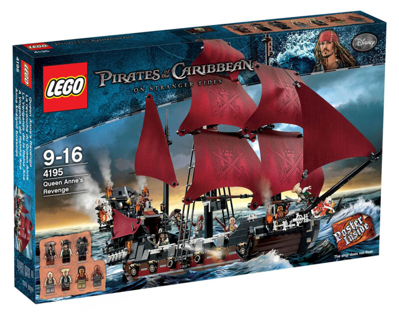 Pirates des Caraïbes La revanche du Queen Anne (4195) Toys Puissance 3