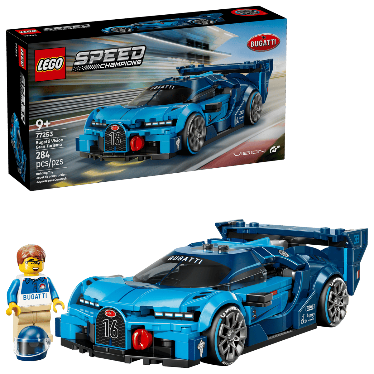 Hypercar Bugatti Vision GT (77253) Toys Puissance 3