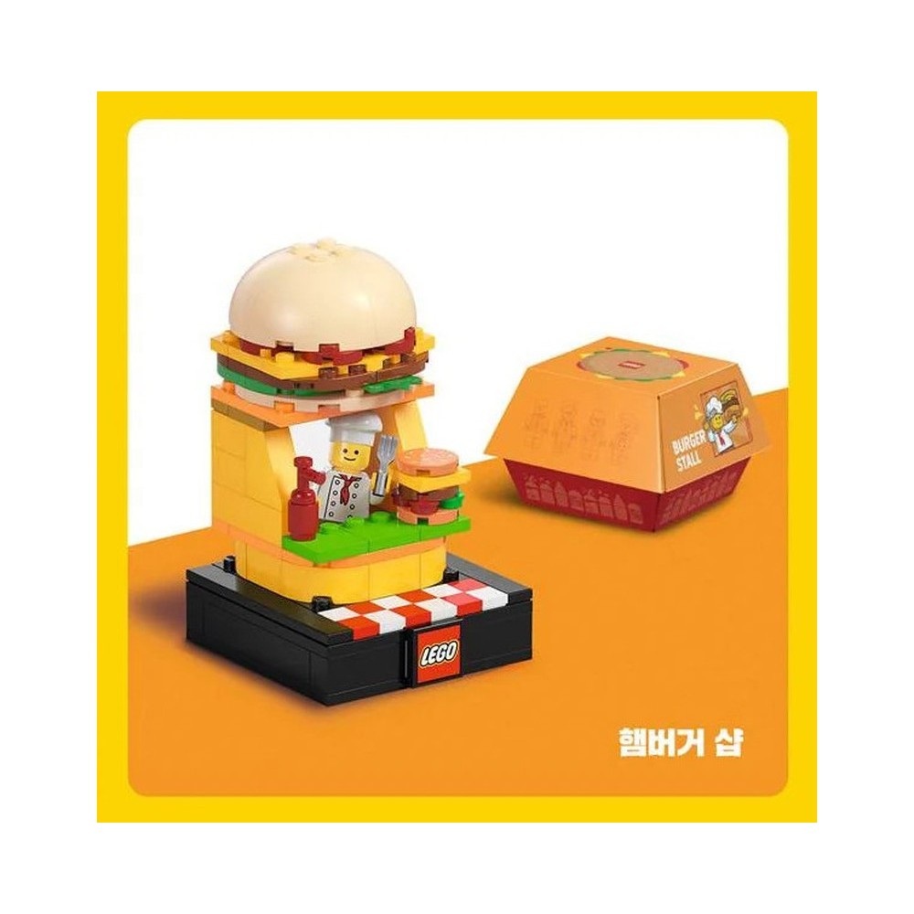 Burger Stall (édition Bricktober) (87332) Toys Puissance 3