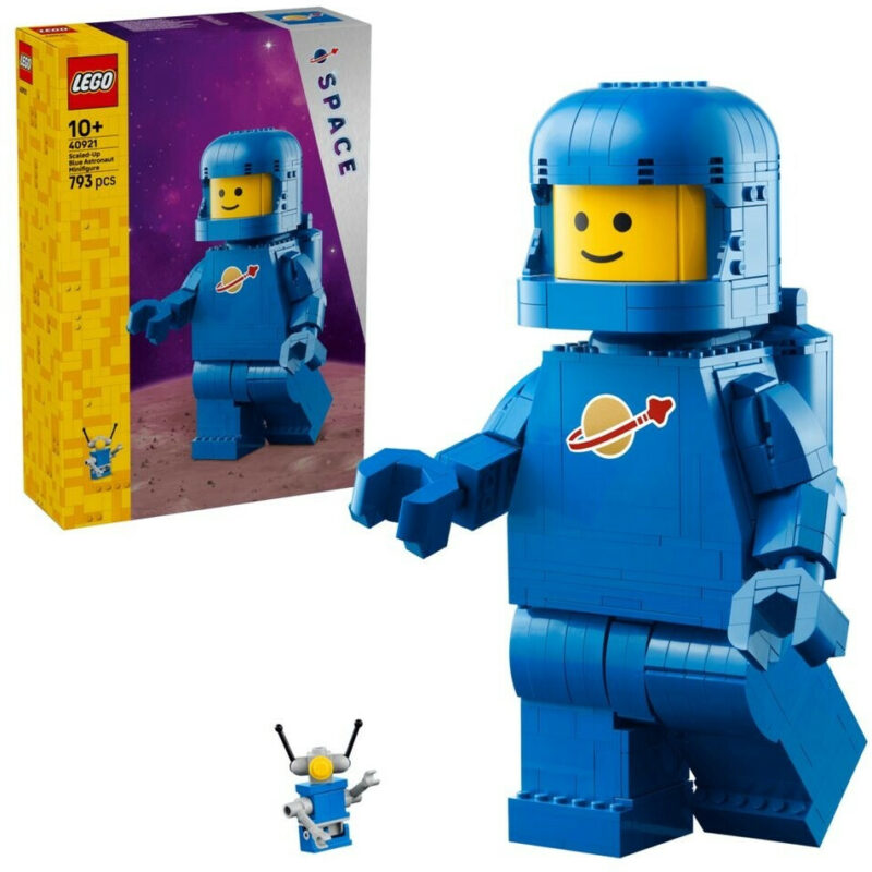 Minifigurine d’astronaute bleu grand format (40921)